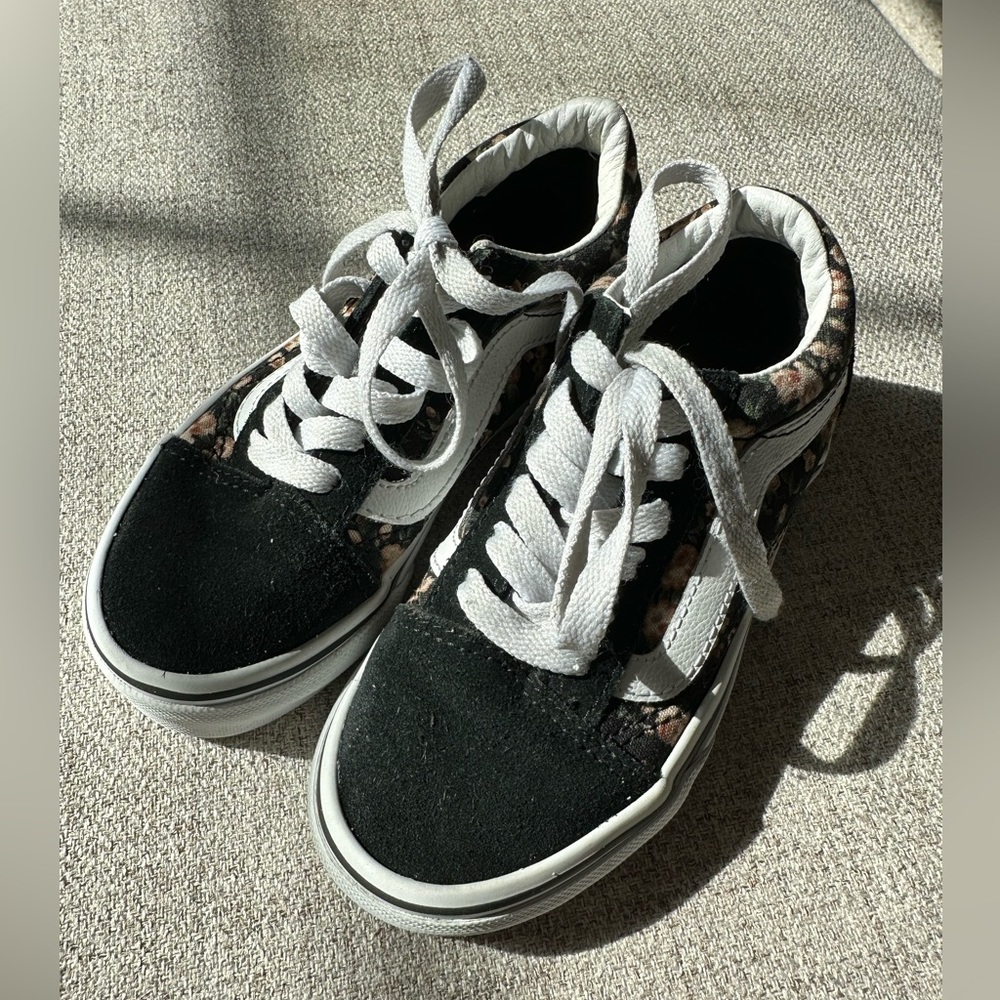 Kids Floral vans